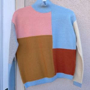 ROOLEE Color block sweater